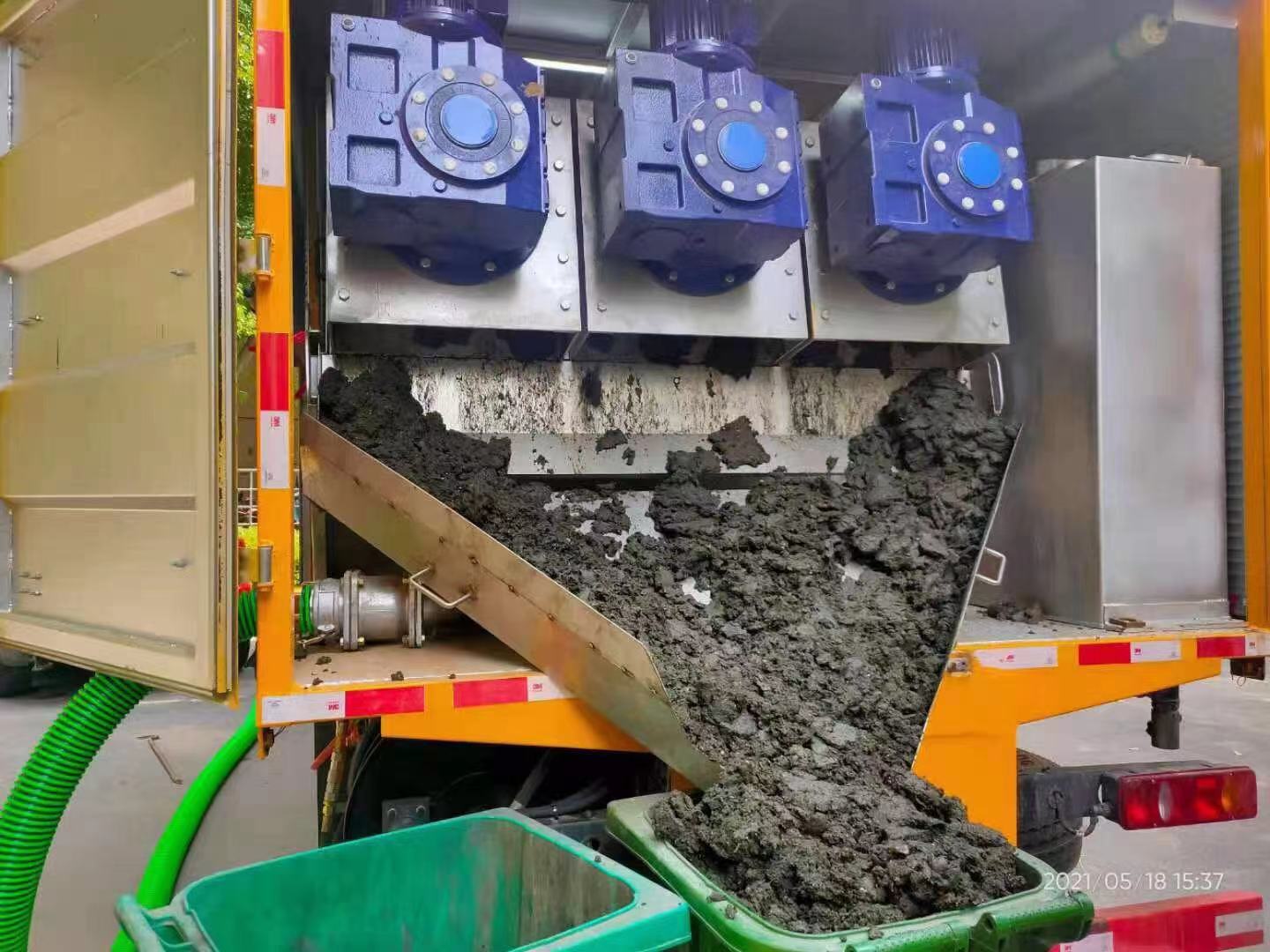 南岔化粪池清掏城市维护站-泥浆净化干湿分离处理